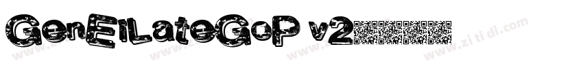 GenEiLateGoP v2字体转换